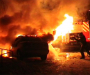 Автомобильный пожар в Сумах (Фото+видео)