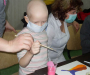 Сеанс арт-терапії пройшов у сумській дитячій онко-гематології (Фото)