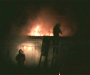 На Сумщине горят гаражи (Фото)