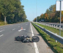 Недалеко от Сум произошло ДТП: пострадал мотоциклист